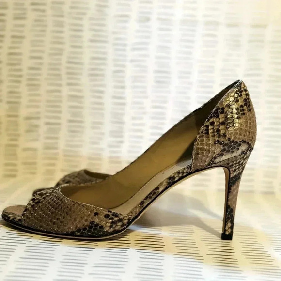 Women’s Via Spiga Snakeskin print heels - Picture 2 of 6